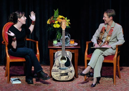 Maggie_LynnRutan_444 Maggie Stiefvater and Lynn Rutan on the National Writers Series Stage