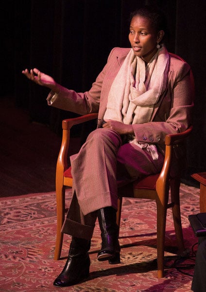 Hirsi Ali on the National Writers Series Stage