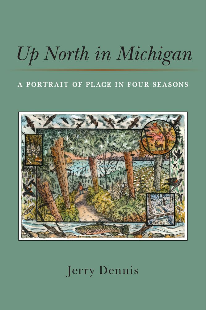 Up North in Michigan: A Portrait of Place in Four Seasons (Hardcover)